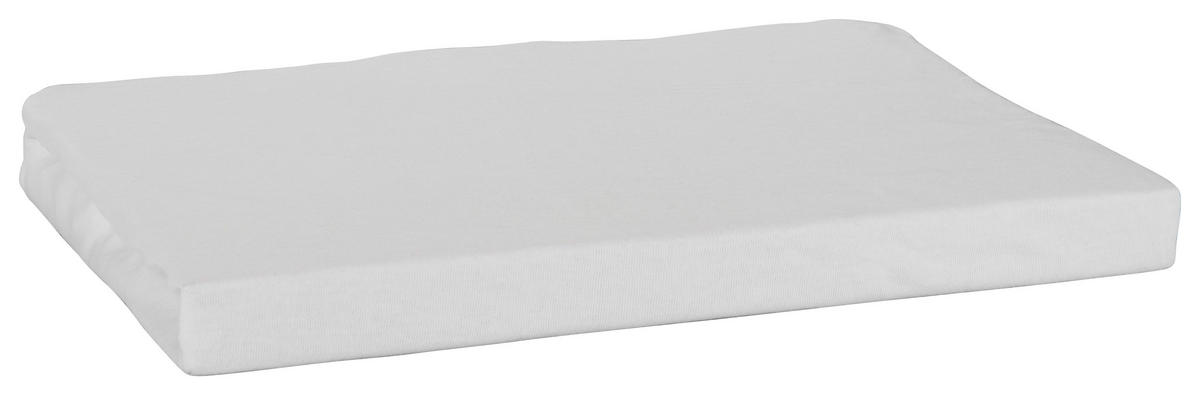 Jersey Spannbetttuch Spannbetttuch_Jersey 180x200cm - weiß (180,00/200,00cm) - Elegance