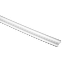 Zierprofil weiß L: ca. 200 cm Zierprofil_extrudiert_S110 - weiß (200,00cm)