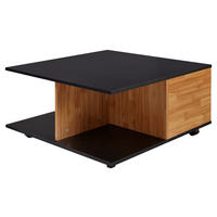 Couchtisch braun B/H/T: ca. 70x36x70 cm Couchtisch - braun (70,00/36,00/70,00cm) - Wohnling