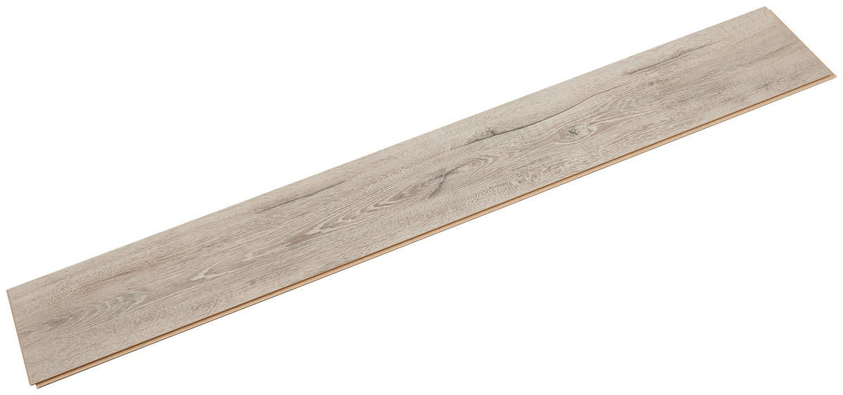 EGGER Laminatboden Eiche grau ca. 2,4936 m² im Paket  B/L: ca. 19,3x129,2 cm pro Paket Eiche grau ca. 2,4936 m² im Paket - grau (19,30/129,20cm) - EGGER