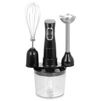 Emerio Stabmixerset HB-128185.1 schwarz Kunststoff Edelstahl B/H/T: ca. 6x36x6 cm Stabmixerset_3in1 - schwarz (6,00/36,00/6,00cm) - Emerio