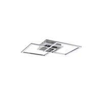Reality Deckenleuchte R62793406 Venida Chrom Metall B/H/T: ca. 57x5x35 cm Venida - Chrom (57,00/5,00/35,00cm) - Reality