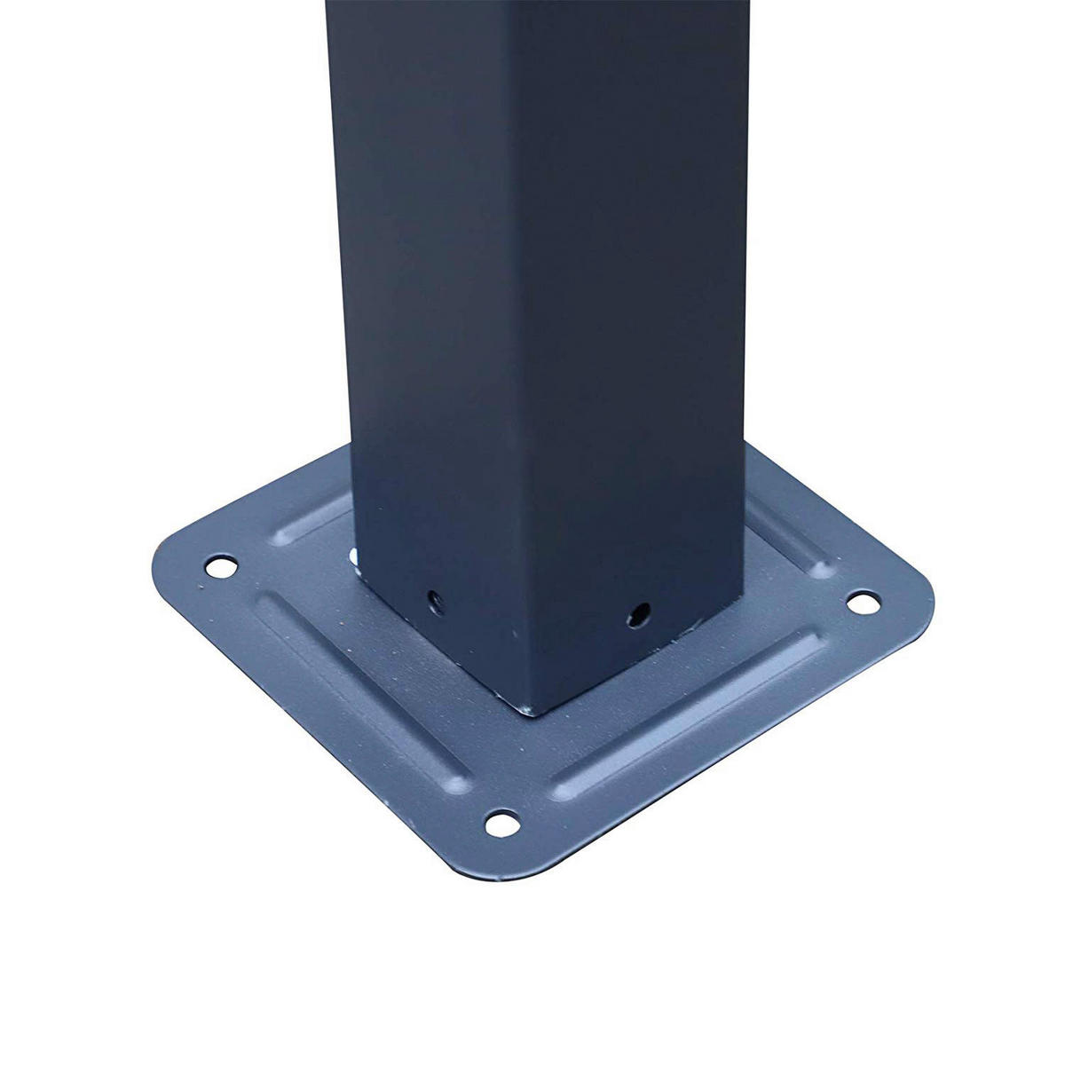 Outsunny Rosenpavillon schwarz Metall B/H/L: ca. 295x230x297 cm Rosenpavillon - schwarz (297,00/295,00/230,00cm) - Outsunny