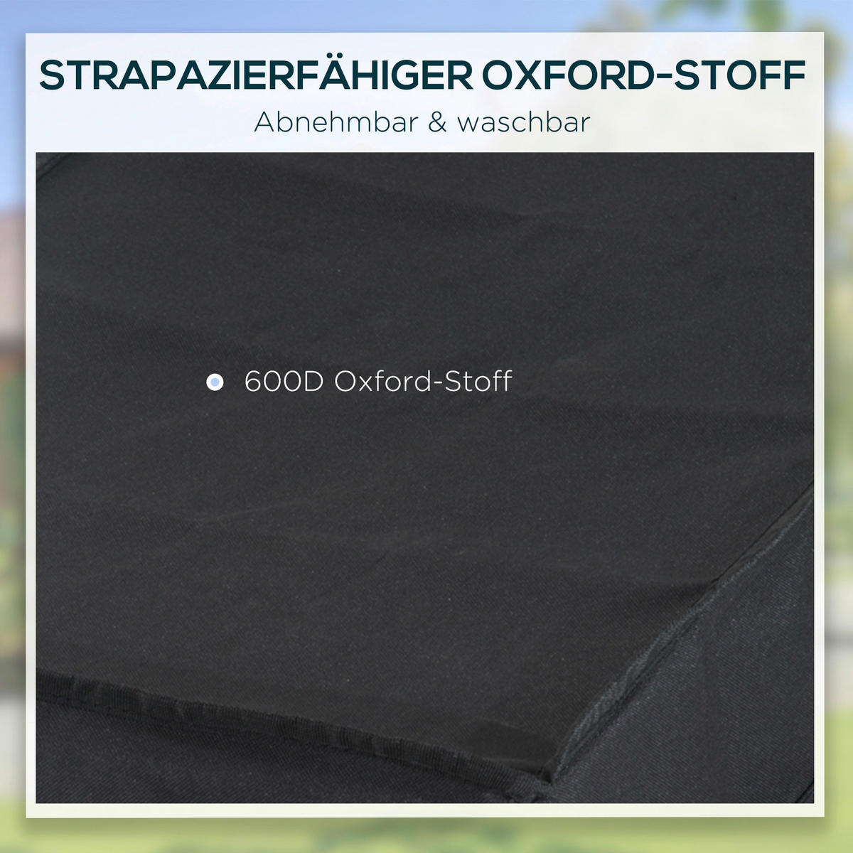 HOMCOM Fahrradanhänger schwarz schwarz B/H/L: ca. 61x845x38 cm Transportanhänger - schwarz (38,00/61,00/845,00cm) - HOMCOM