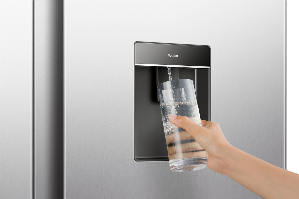 Gorenje Side-by-Side NRS9E4XWD Inox B/H/T: ca. 91,1x178,6x61,5 cm Side-by-Side NRS9E4XWD - Inox (91,10/178,60/61,50cm) - Gorenje