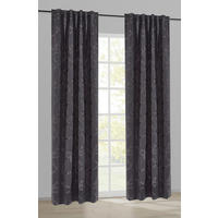 Kombivorhang Liane grau B/L: ca. 140x245 cm Liane - anthrazit/grau (140,00/245,00cm)