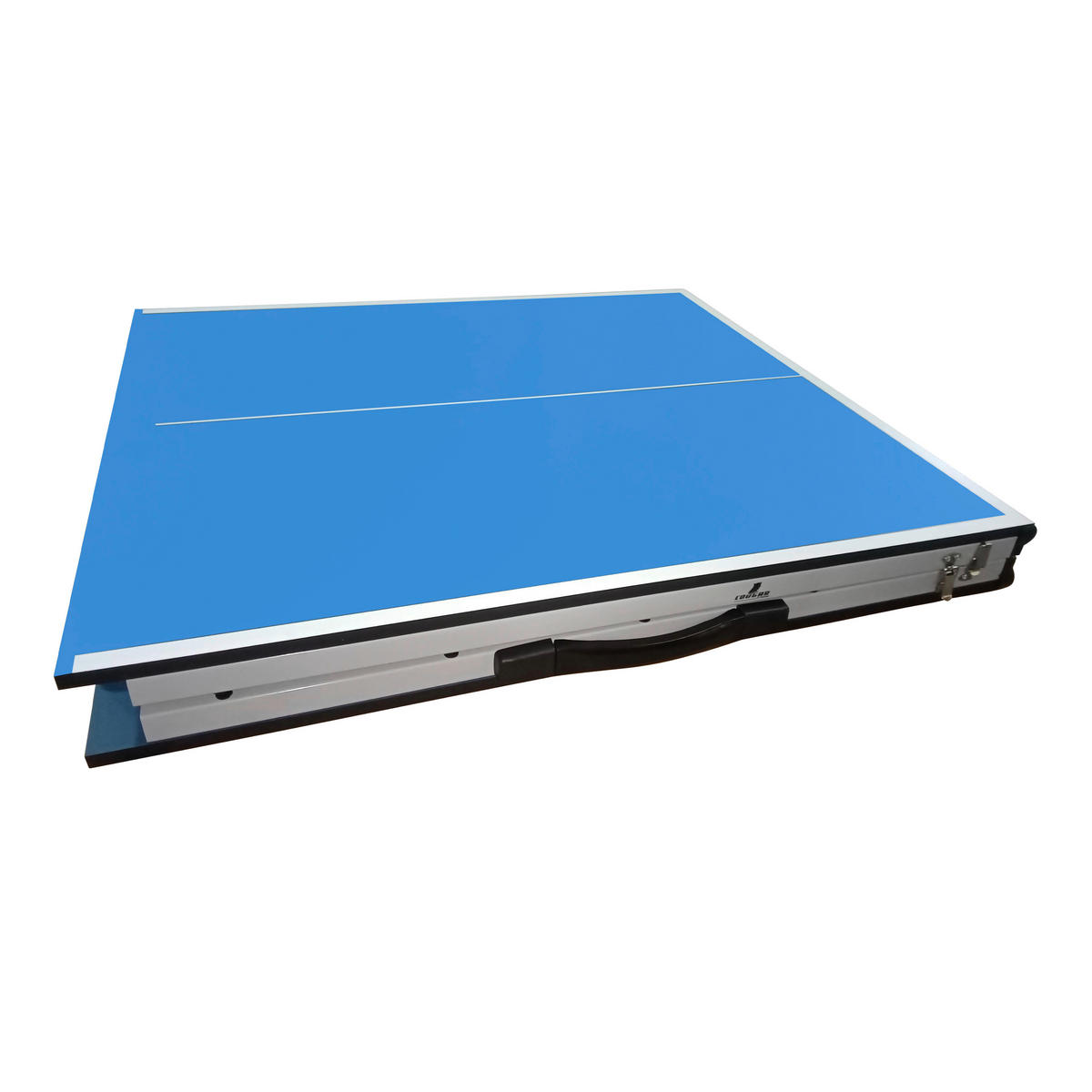 Cougar Tischtennisplatte Mini B/H/L: ca. 67x69x150 cm Tischtennisplatte_Mini - blau/grau (150,00/67,00/69,00cm) - Cougar