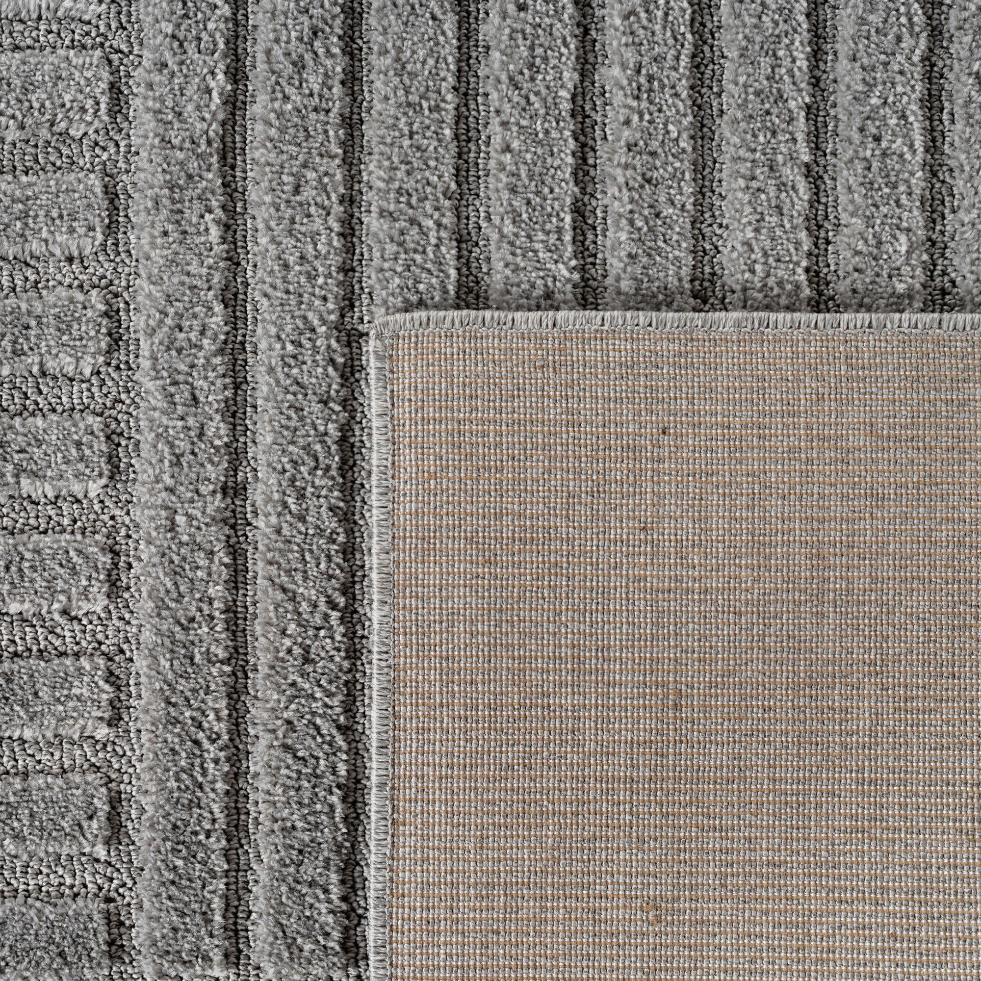 Thumbnail - Ayyildiz Kurzflorteppich ART silber B/H/L: ca. 280x0,8x370 cm