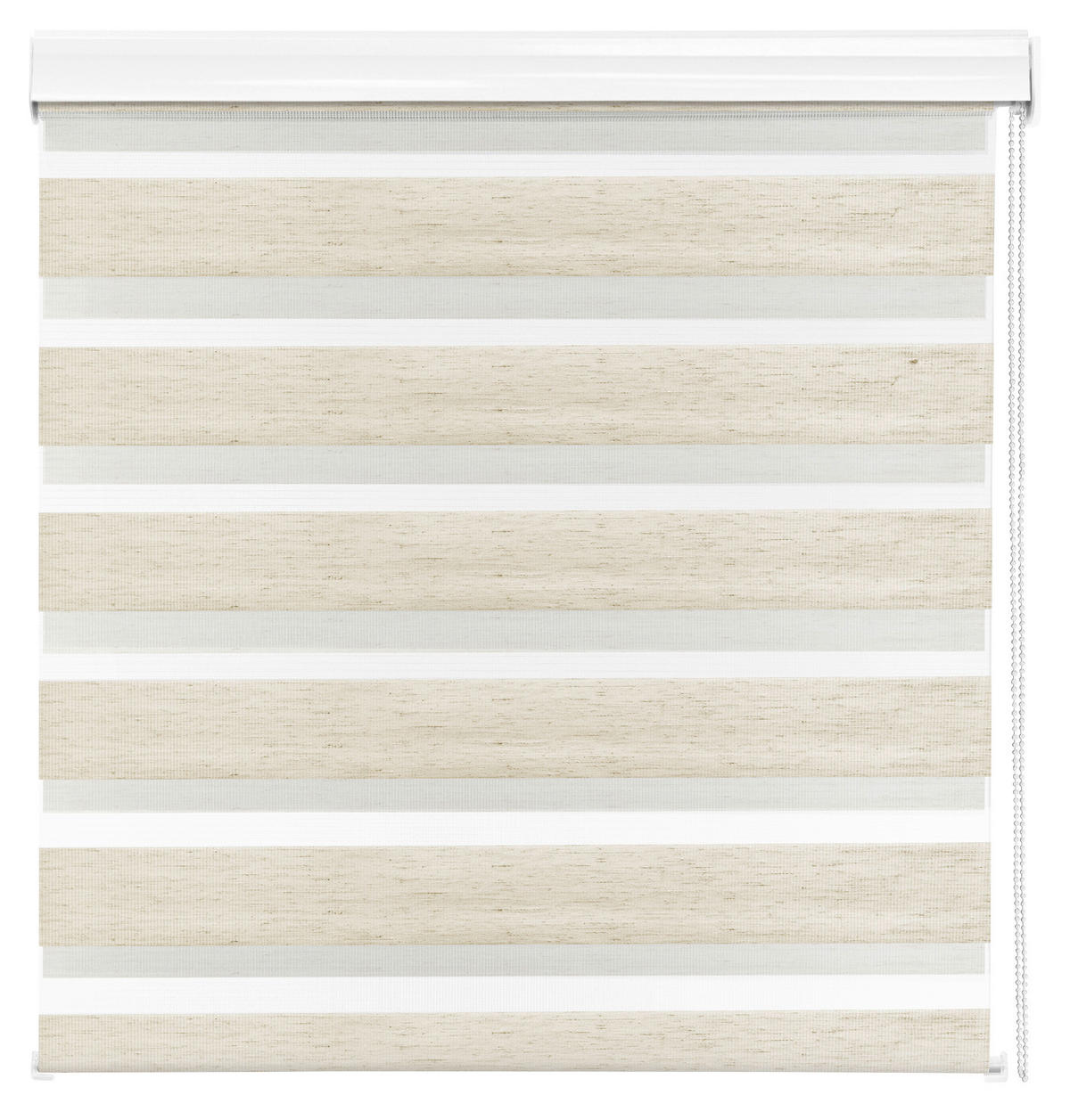Doppelrollo mit Blende Easy-Fix natur B/L: ca. 80x220 cm Easy-Fix - natur (80,00/220,00cm) - POCOline