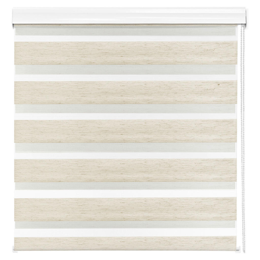 Thumbnail - POCOline Doppelrollo mit Blende Easy-Fix natur B/L: ca. 80x220 cm