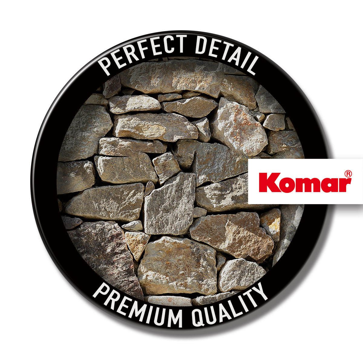 Komar Fototapete Stone Wall B/L: ca. 300x250 cm Stone Wall - (300,00/250,00cm) - Komar