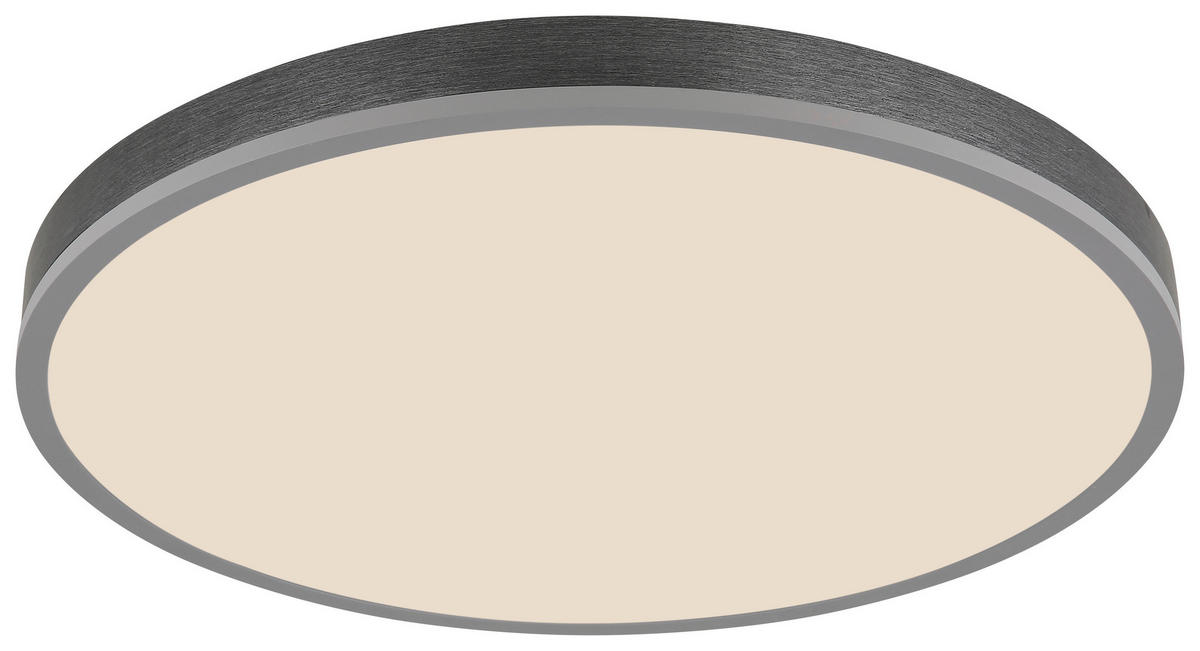 GLOBO LED-Deckenleuchte DORO 416080AD4R-CCT Opal silber Aluminium MDF H/D: ca. 8,5x60 cm 1 Brennstellen DORO - Opal/silber (60,00/8,50cm) - GLOBO