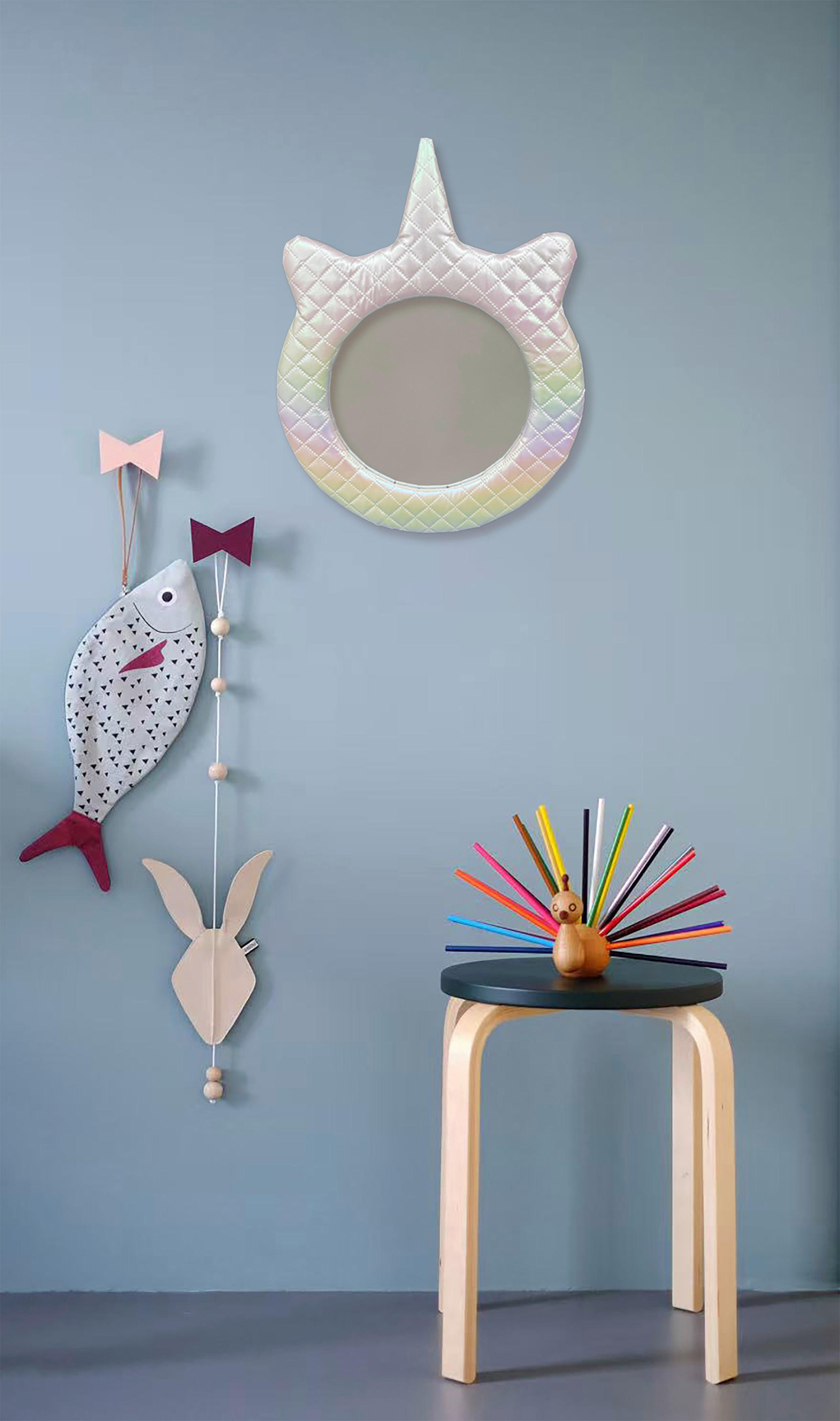 Dekorspiegel Unicorn pastell Polyester B/H/T: ca. 31x40x2 cm Unicorn - pastell (31,00/40,00/2,00cm)