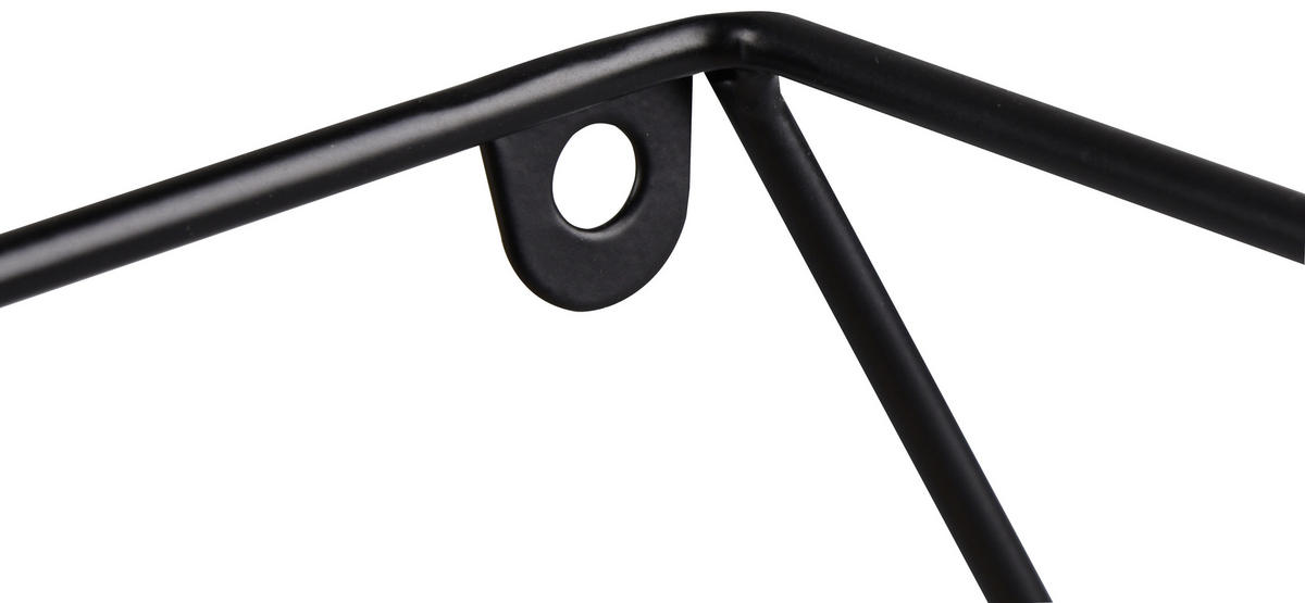 Wandregal CHIARA, 3-teilig schwarz B/H/T: ca. 22x22x11 cm CHIARA, 3-teilig - schwarz (22,00/22,00/11,00cm) - Mirrors&More