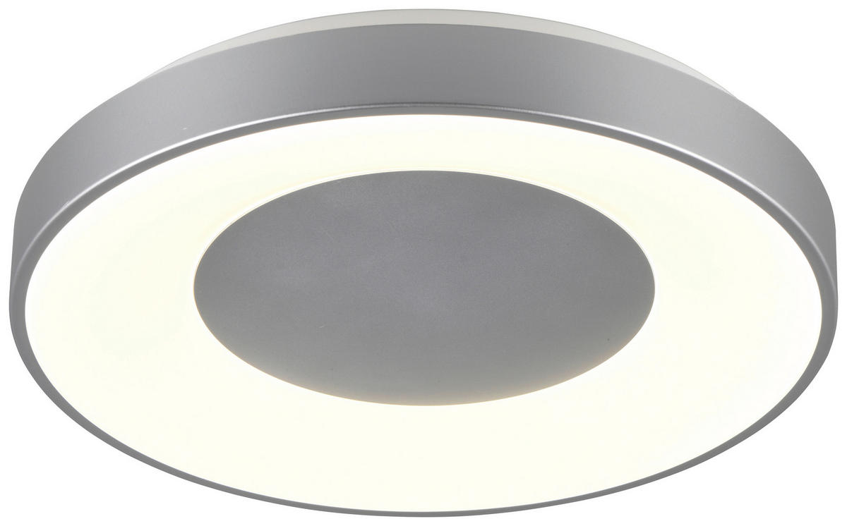 Reality Deckenleuchte P64991687 California silber weiß Kunststoff H/D: ca. 7x38,5 cm LED-Deckenleuchte_California - weiß/silber (38,50/7,00cm) - Reality