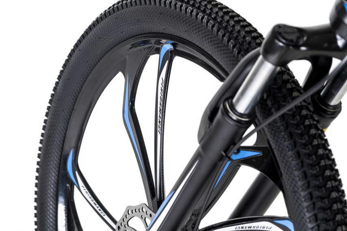 KS-Cycling Mountain-Bike Xplicit 598M  27,5 Zoll Rahmenhöhe 53 cm 21 Gänge schwarz schwarz ca. 27,5 Zoll Xplicit - blau/schwarz - KS-Cycling