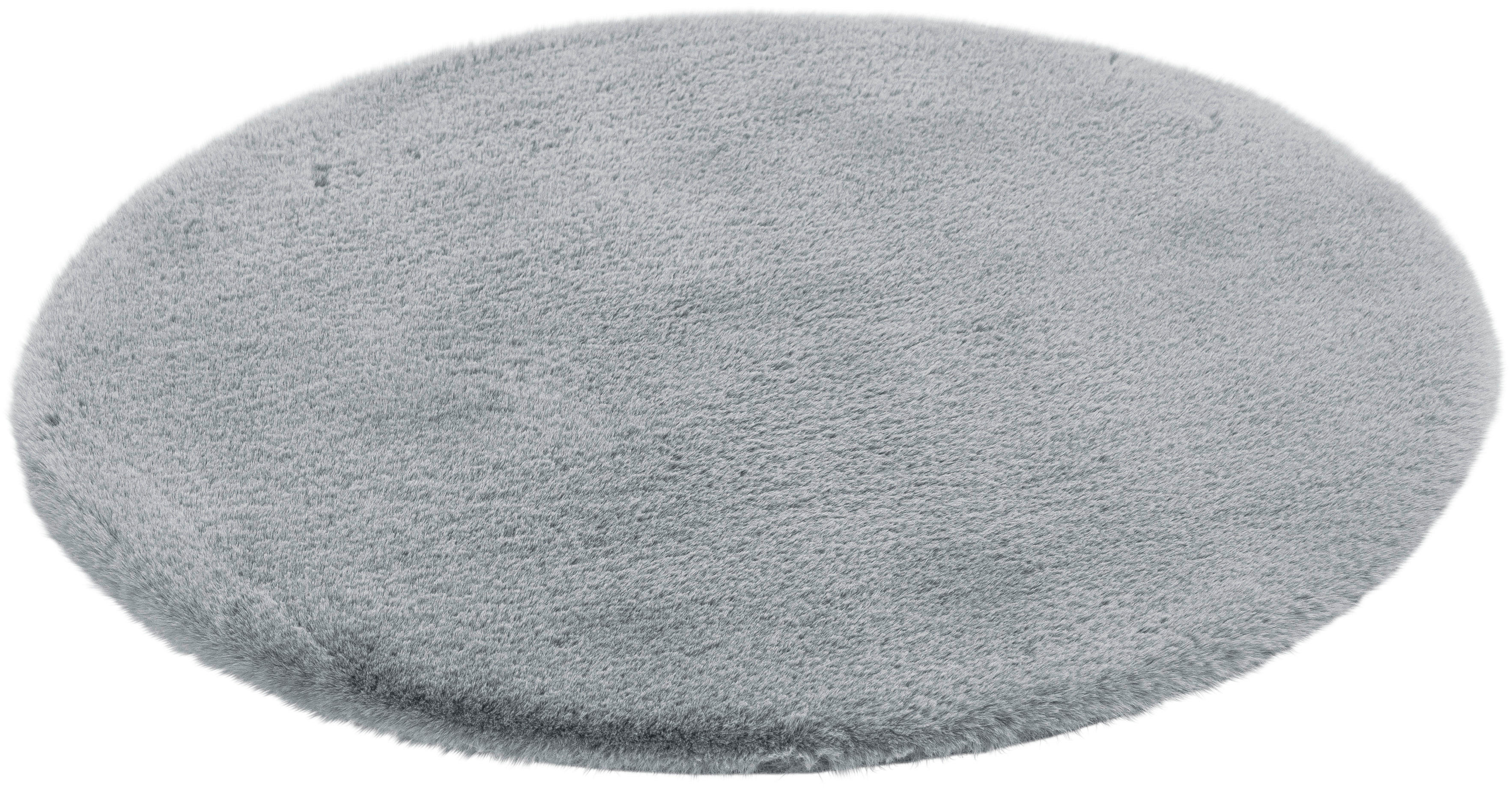 Teppich Softy hellgrau D: ca. 80 cm Softy - hellgrau (80,00cm)