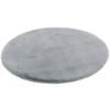 Teppich Softy hellgrau D: ca. 80 cm Softy - hellgrau (80,00cm)