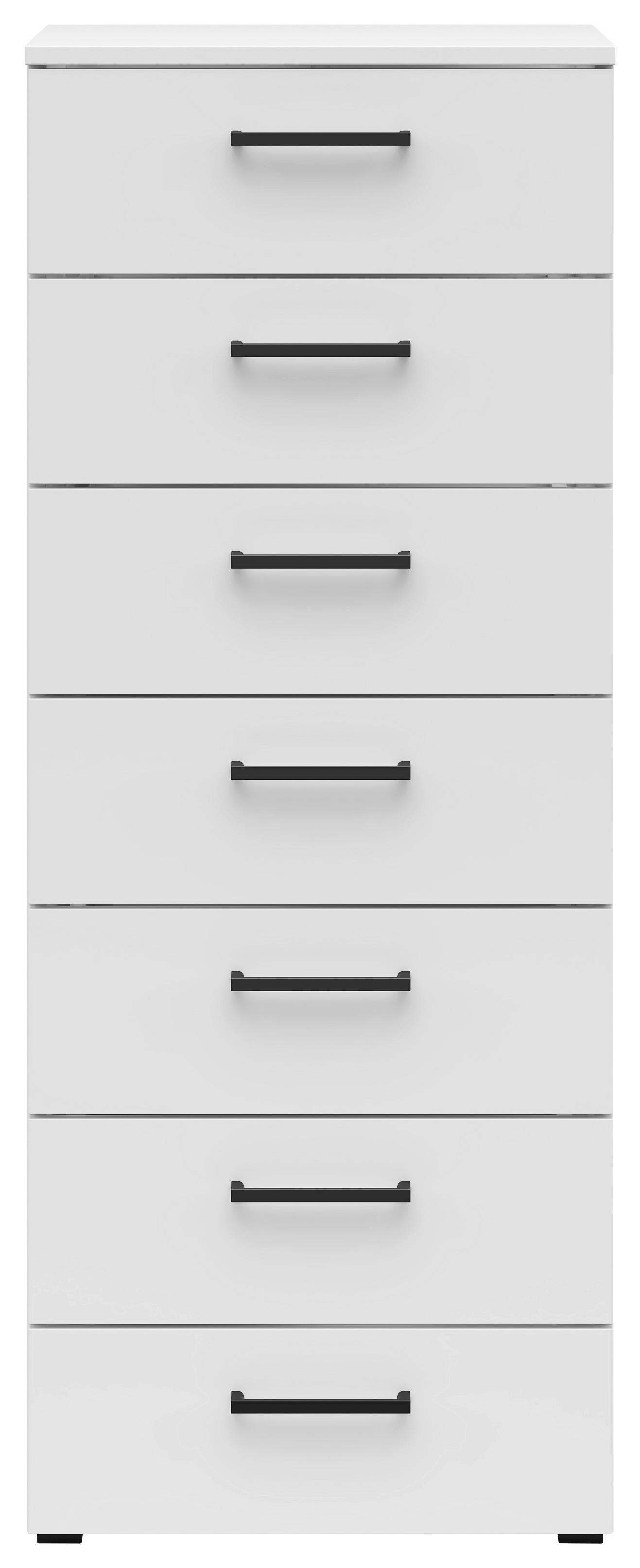 Kommode Multi-Stauraum Typ 18 weiß B/H/T: ca. 45x115x40 cm Multi-Stauraum Typ 18 - weiß (45,00/115,00/40,00cm)