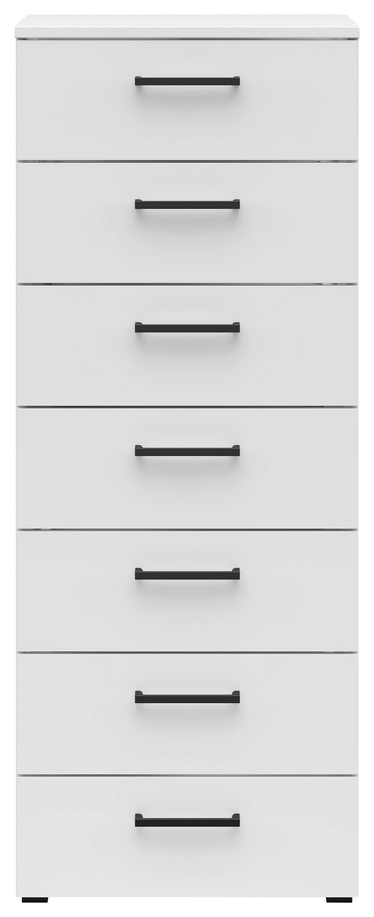 Kommode Multi-Stauraum Typ 18 weiß B/H/T: ca. 45x115x40 cm Multi-Stauraum Typ 18 - weiß (45,00/115,00/40,00cm)