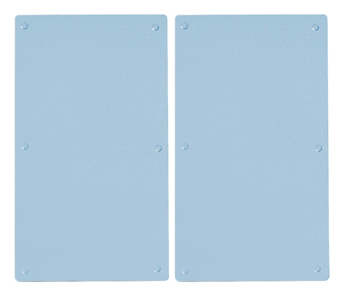 Zeller Herdabdeck-/Schneideplattenset transparent Glas B/H/L: ca. 30x0,7x52 cm Herdabdeck-/u.Schneidplattenset - transparent (52,00/30,00/0,70cm) - Zeller