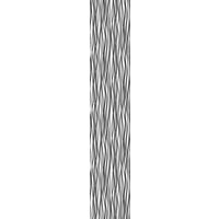 Komar Fototapete Zebra B/L: ca. 50x270 cm Zebra - (50,00/270,00cm) - Komar