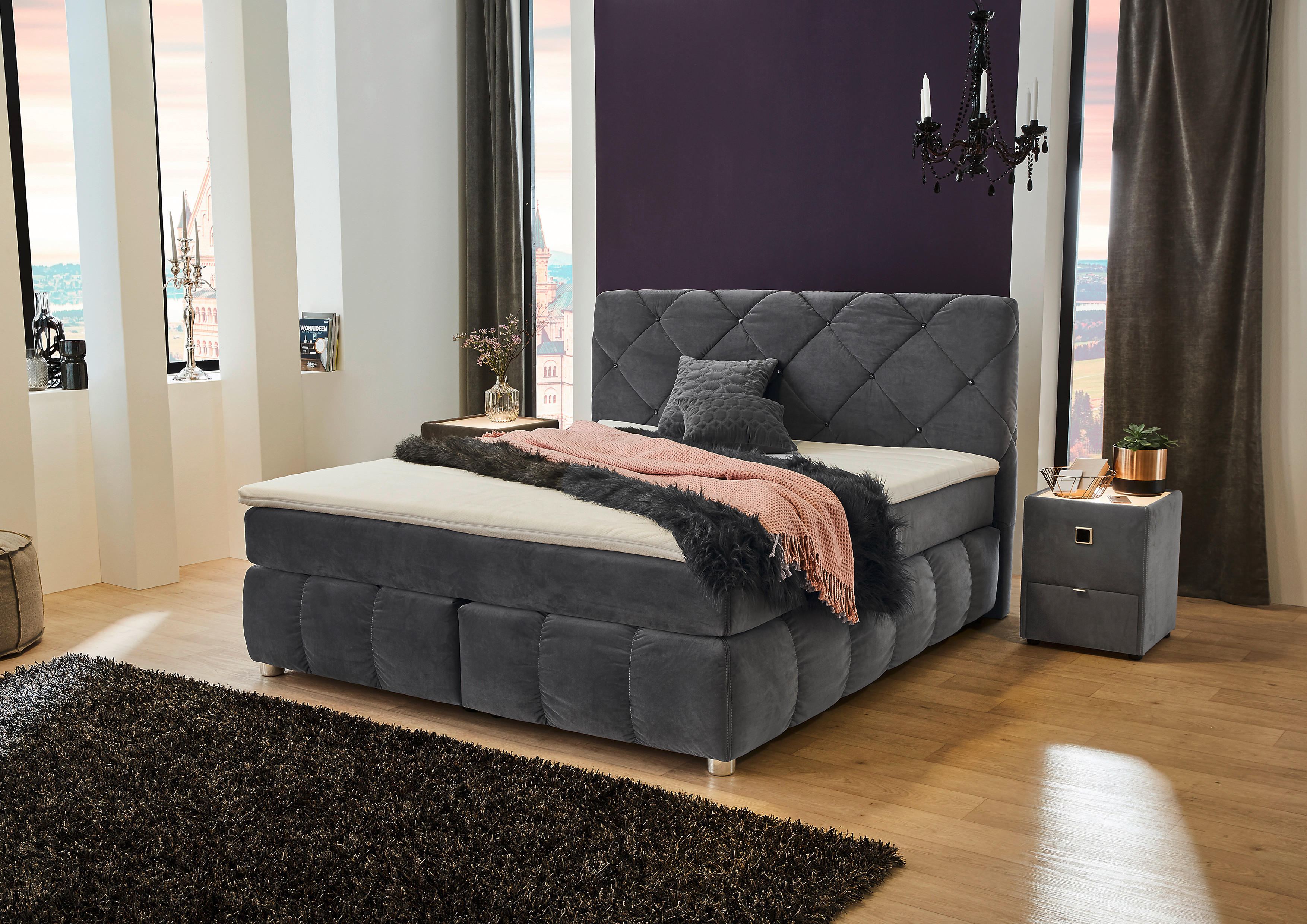 Boxspringbetten günstig online bestellen POCO