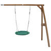 AXI Nest-Anbauschaukel Summer braun B/H/L/D: ca. 244x207x160x100 cm Summer - braun/grün (160,00/244,00/207,00cm) - AXI