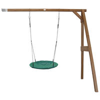 AXI Nest-Anbauschaukel Summer braun B/H/L/D: ca. 244x207x160x100 cm Summer - braun/grün (160,00/244,00/207,00cm) - AXI