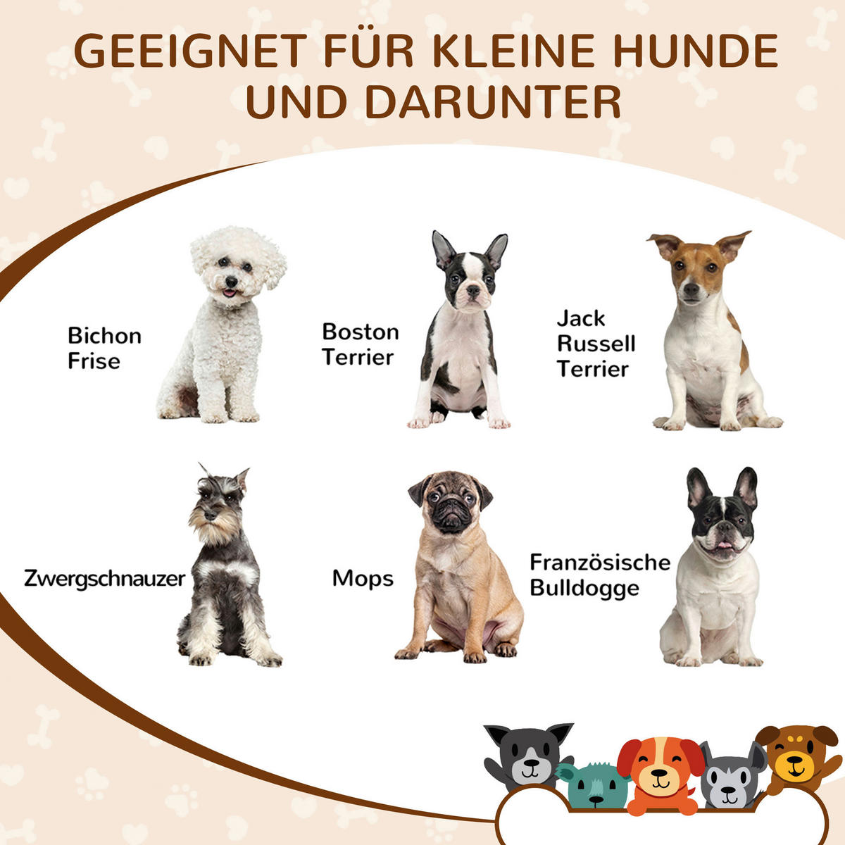 PawHut Hundehütte Eiche MDF B/H/L: ca. 50x58,5x69 cm Hundehütte - Eiche/schwarz (69,00/50,00/58,50cm) - PawHut