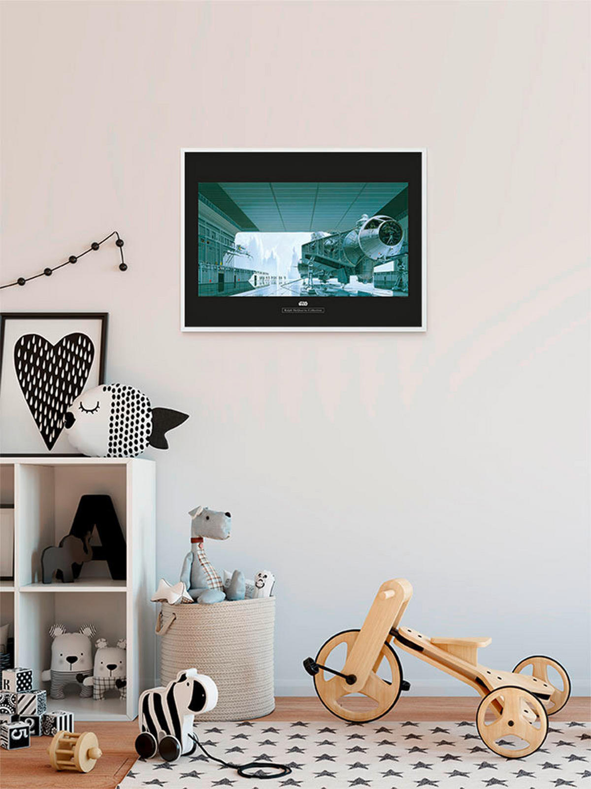 Komar Poster Star Wars Classic RMQ Hangar Shuttl Star Wars - Classic B/L: ca. 70x50 cm Star Wars Classic RMQ Hangar Shuttl - (70,00/50,00cm) - Komar