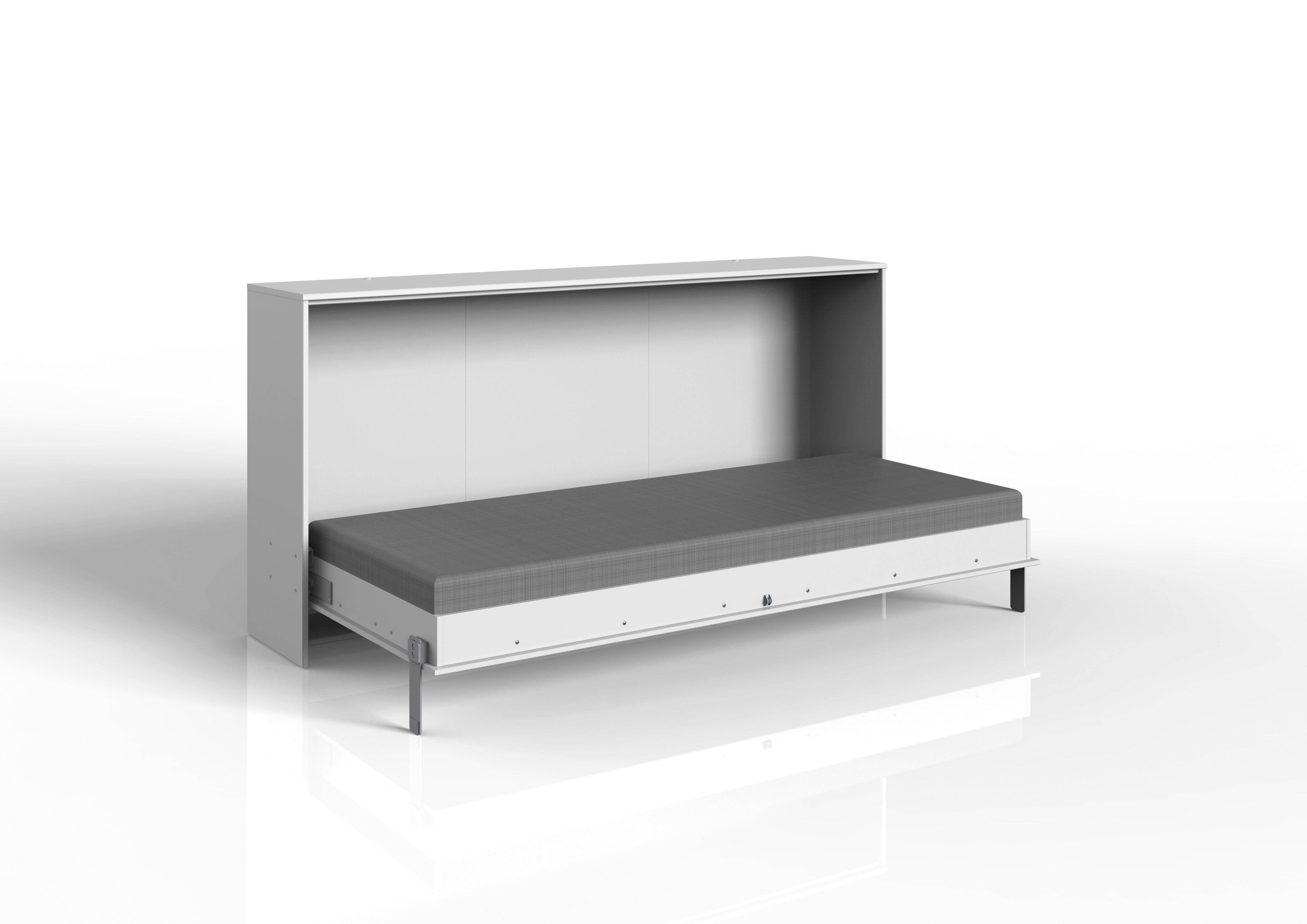 Klappbett Juist weiß Liegefläche B/L: ca. 90x200 cm Juist - weiß (212,00/105,00/43,00cm)