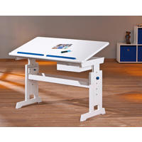 Schreibtisch Baru weiß Baru - weiß (109,00/63,00/55,00cm) - Inter Link