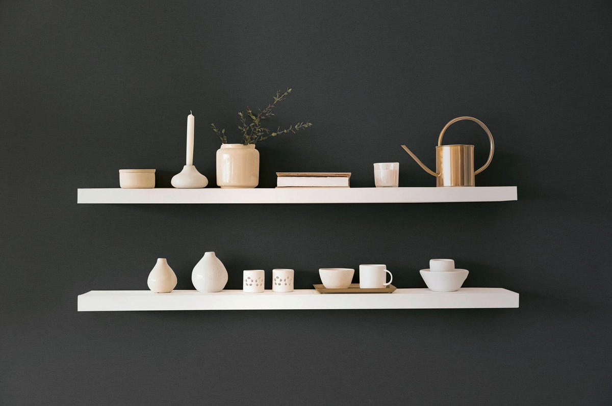 A.S.Creation Vliestapete schwarz B/H/D: ca. 53x1005x8,6 cm Vliestapete - schwarz (8,60/1005,00cm) - A.S.Creation