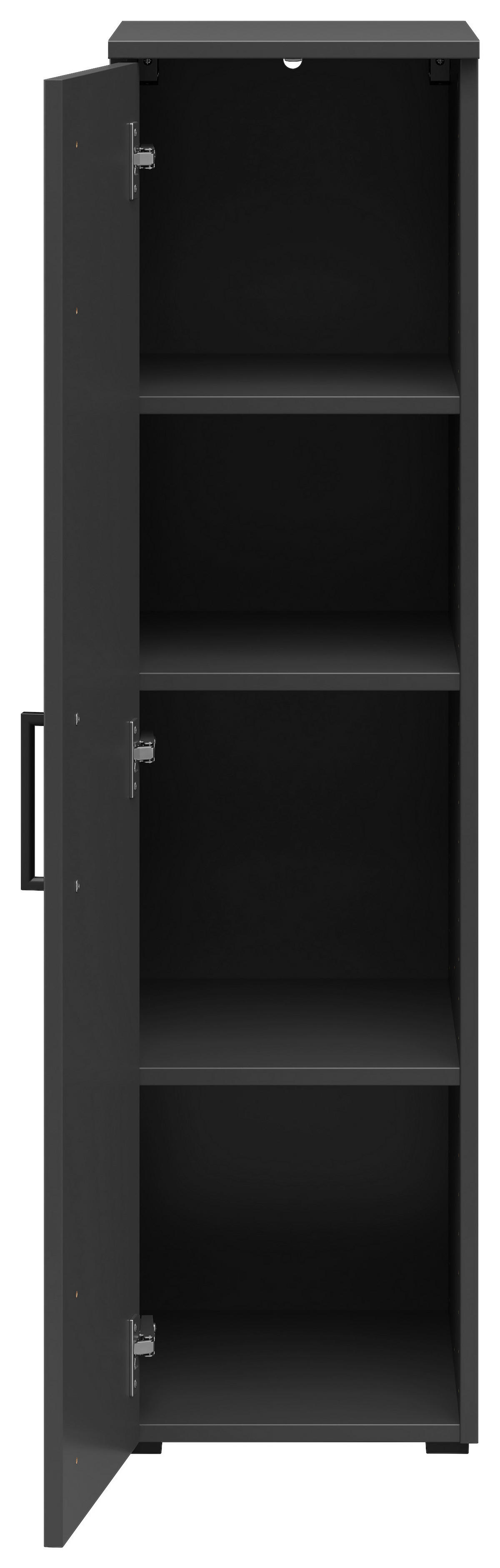 Schrank Multi-Stauraum Typ 6 anthrazit B/H/T: ca. 30x115x40 cm Multi-Stauraum Typ 6 - anthrazit (30,00/115,00/40,00cm)