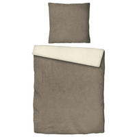 Bettwäsche Cashmere touch Bettwäsche_Cashmere-Touch 135x200cm - offwhite/kitt (135,00/200,00cm)
