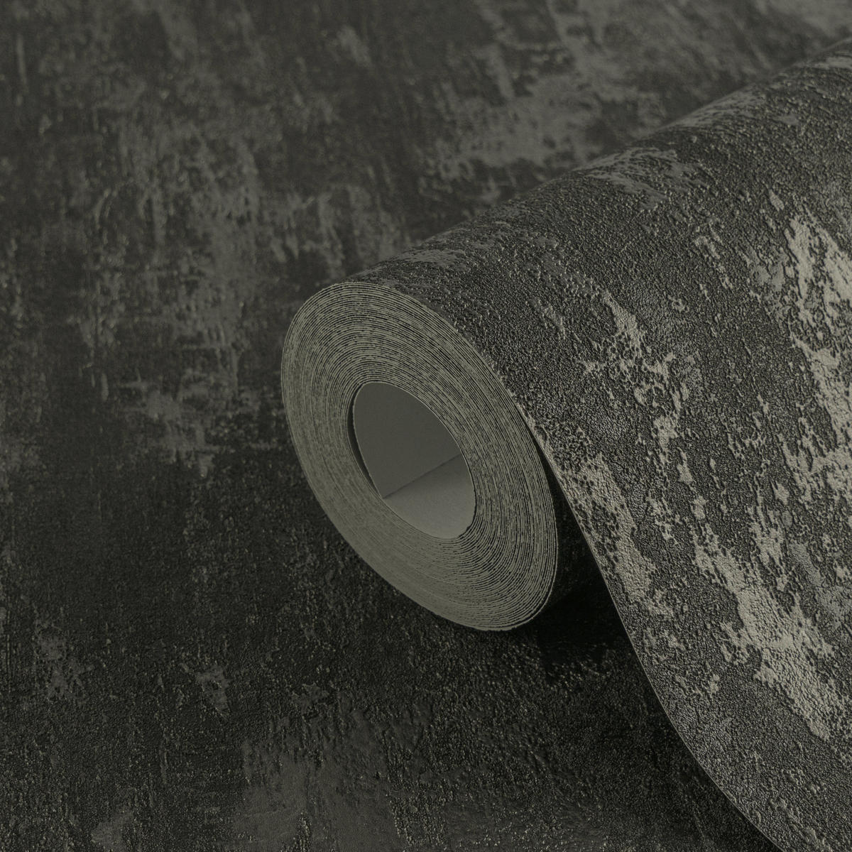 A.S.Creation Vliestapete Glänzend grau B/H/D: ca. 53x1005x9 cm Vliestapete - Glänzend/grau (9,00/1005,00cm) - A.S.Creation