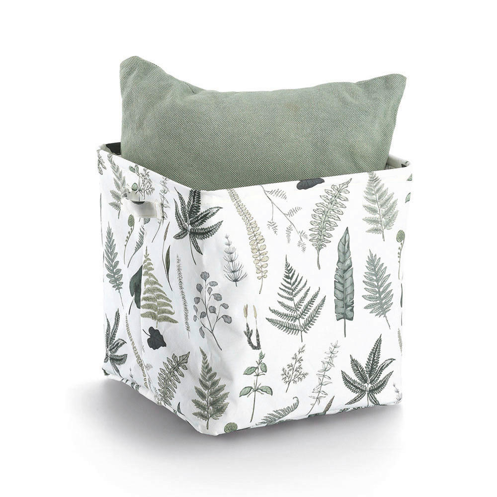 Zeller Aufbewahrungskorb multicolor Polyester B/H/L: ca. 31x30x31 cm Aufbewahrungskorb_L - multicolor (31,00/31,00/30,00cm) - Zeller