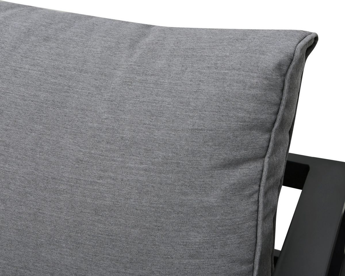 Loungeset Bilbao schwarz Stahl Bilbao - schwarz/grau