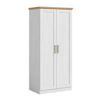 Kleiderschrank FLORENZ Sibiu Lärche Nachbildung Eiche Artisan Nachbildung B/H/T: ca. 84x184x54 cm FLORENZ - Eiche (84,00/184,00/54,00cm) - xonox.home