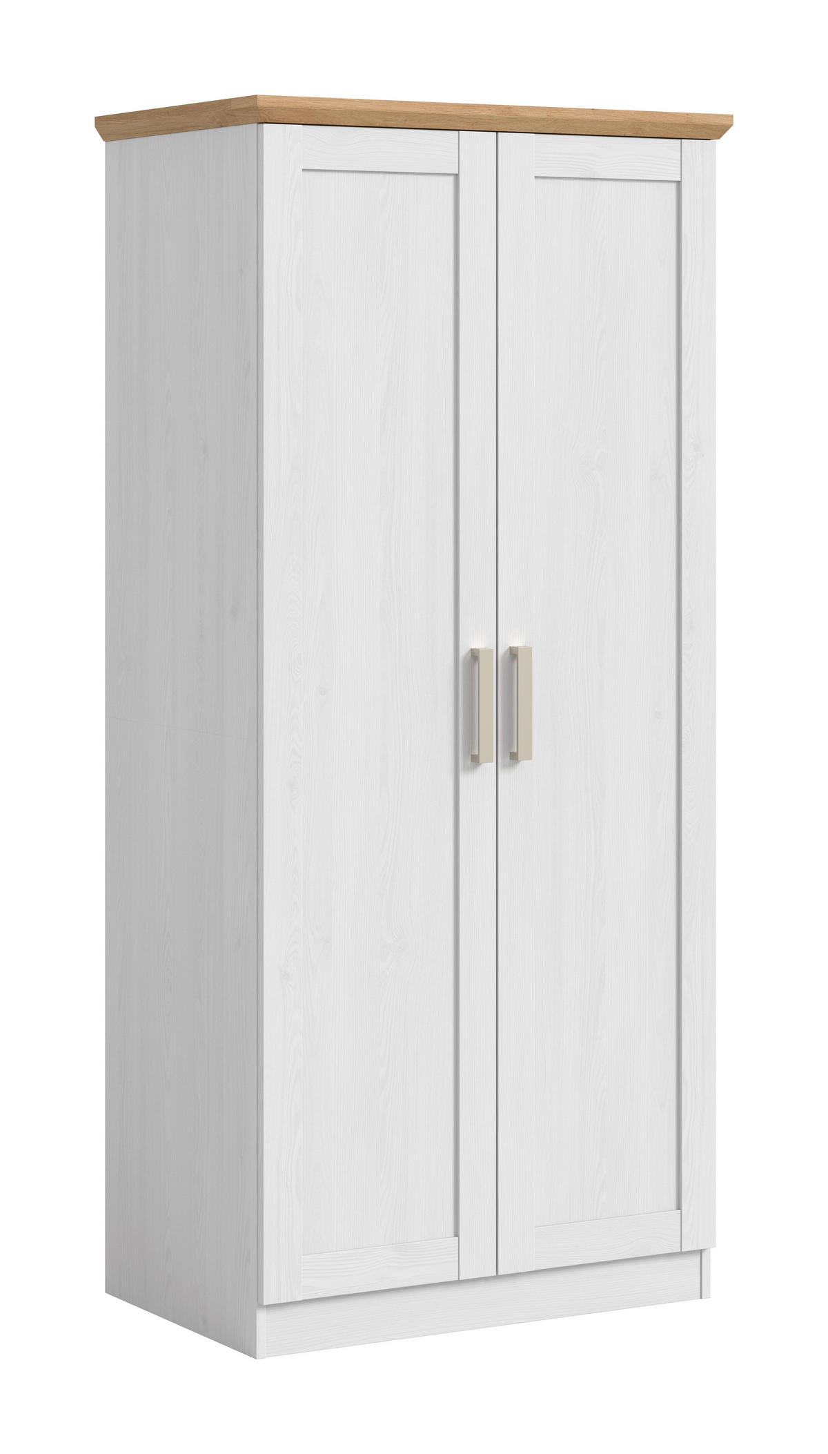 Kleiderschrank FLORENZ Sibiu Lärche Nachbildung Eiche Artisan Nachbildung B/H/T: ca. 84x184x54 cm FLORENZ - Eiche (84,00/184,00/54,00cm) - xonox.home