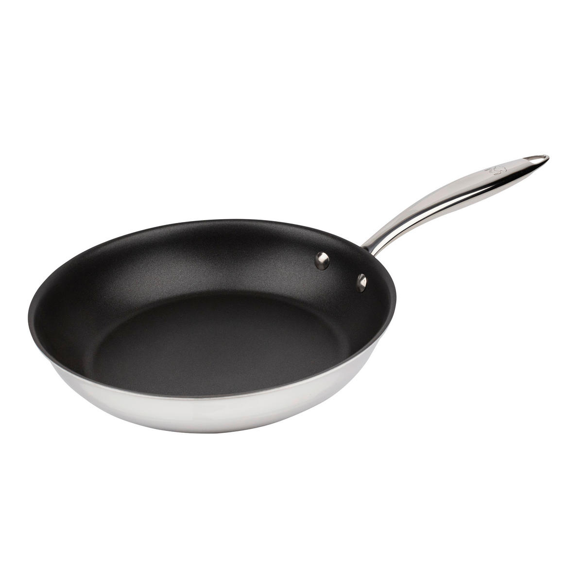 BERGNER Pfannenset BASTER schwarz Edelstahl BASTER - schwarz/silber - BERGNER