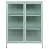 Vitrine Milton mint B/H/T: ca. 80x102x40 cm Milton - mint (80,00/102,00/40,00cm)