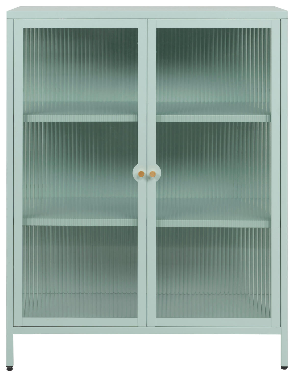 Vitrine Milton mint B/H/T: ca. 80x102x40 cm Milton - mint (80,00/102,00/40,00cm)