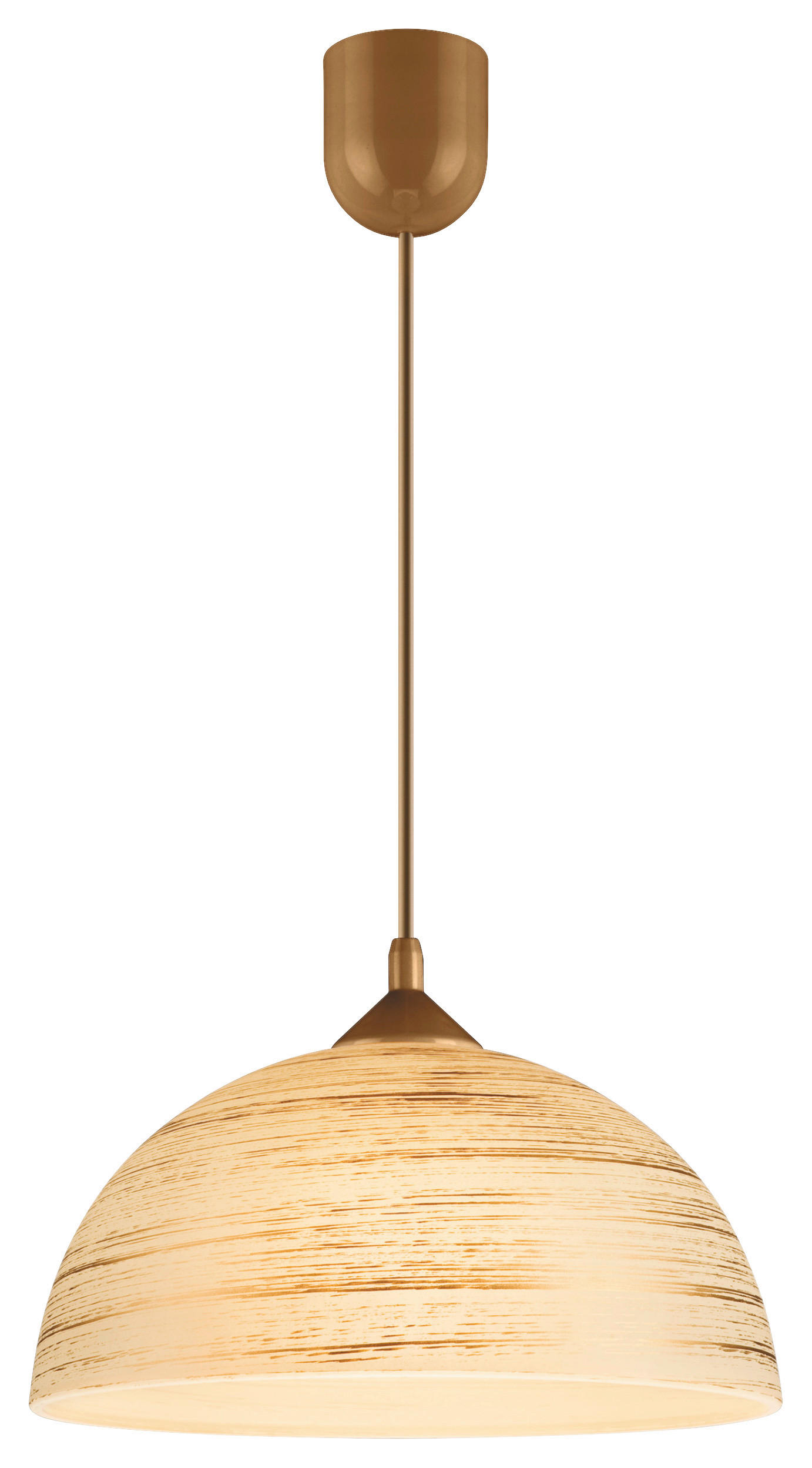 Lamkur Pendelleuchte MARCY 28026 gold Glas H/L: ca. 70x30 cm E27 1 Brennstellen Marcy - gold (30,00cm) - Lamkur