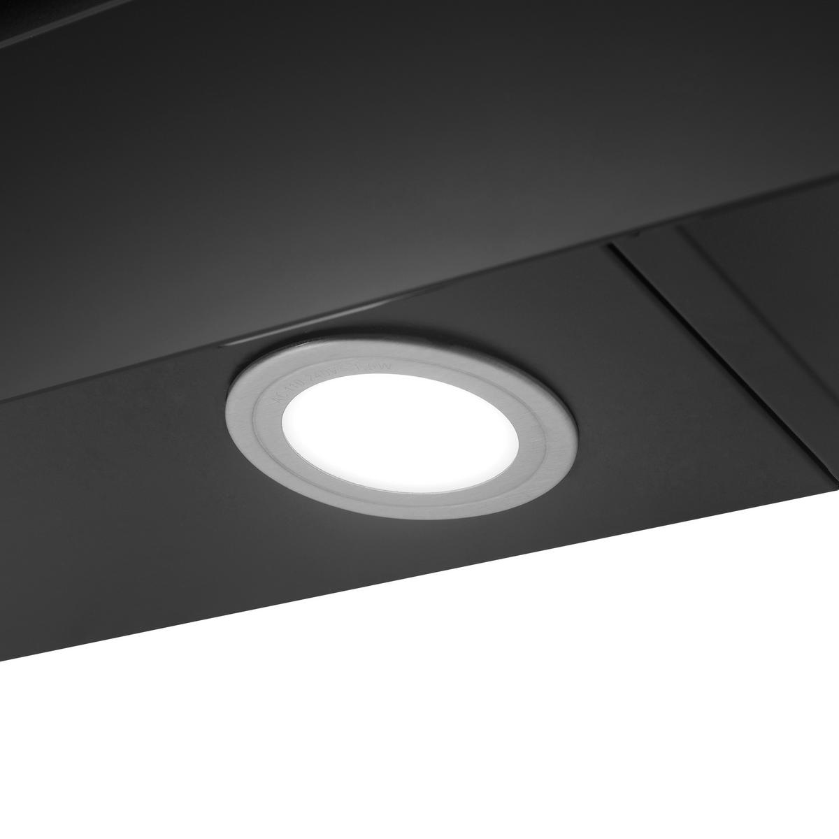 Respekta Küchenblock Premium schwarz hochglänzend B/H/T: ca. 280x220,5x60 cm Premium - weiß/granit (280,00/220,50/60,00cm) - Respekta