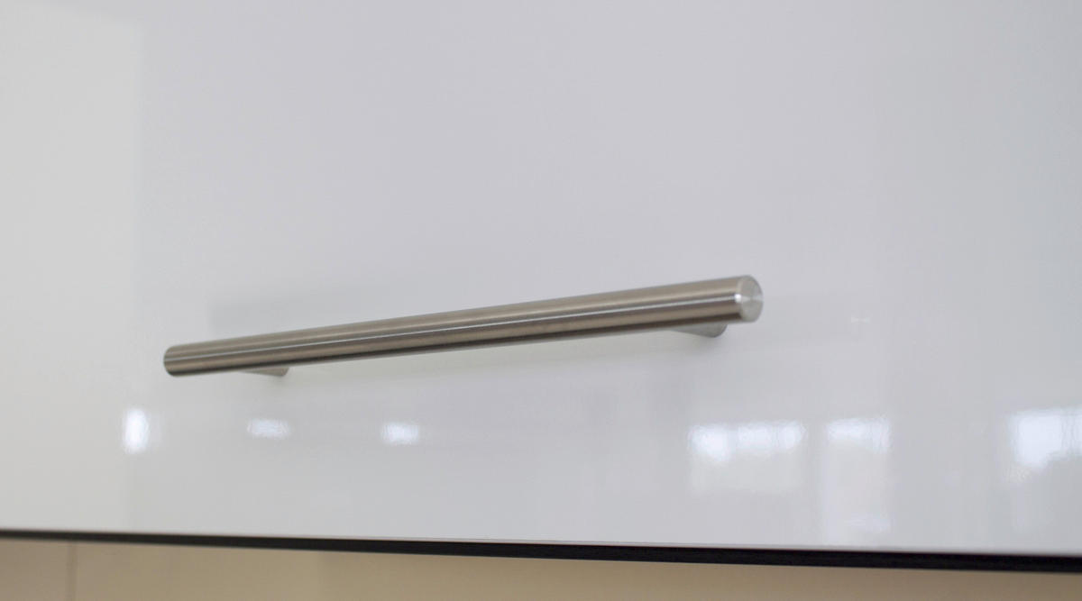 Respekta Winkelküche Amanda schwarz Hochglanz B/T/L: ca. 290x60x200 cm Amanda - weiß/schwarz (290,00/200,00cm) - Respekta