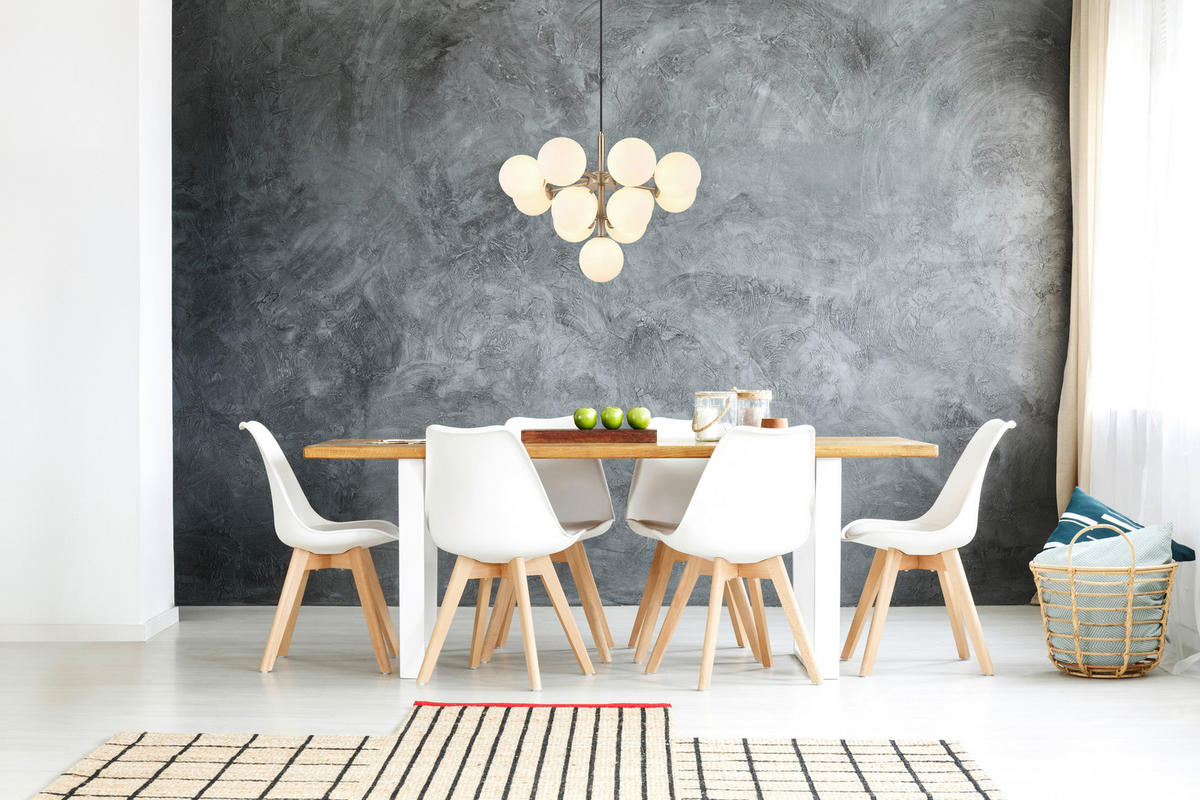 GLOBO Pendelleuchte Opal nickel matt Metall Glas H/D: ca. 120x56 cm G9 13 Brennstellen GRAPPY - nickel matt/Opal (56,00/120,00cm) - GLOBO
