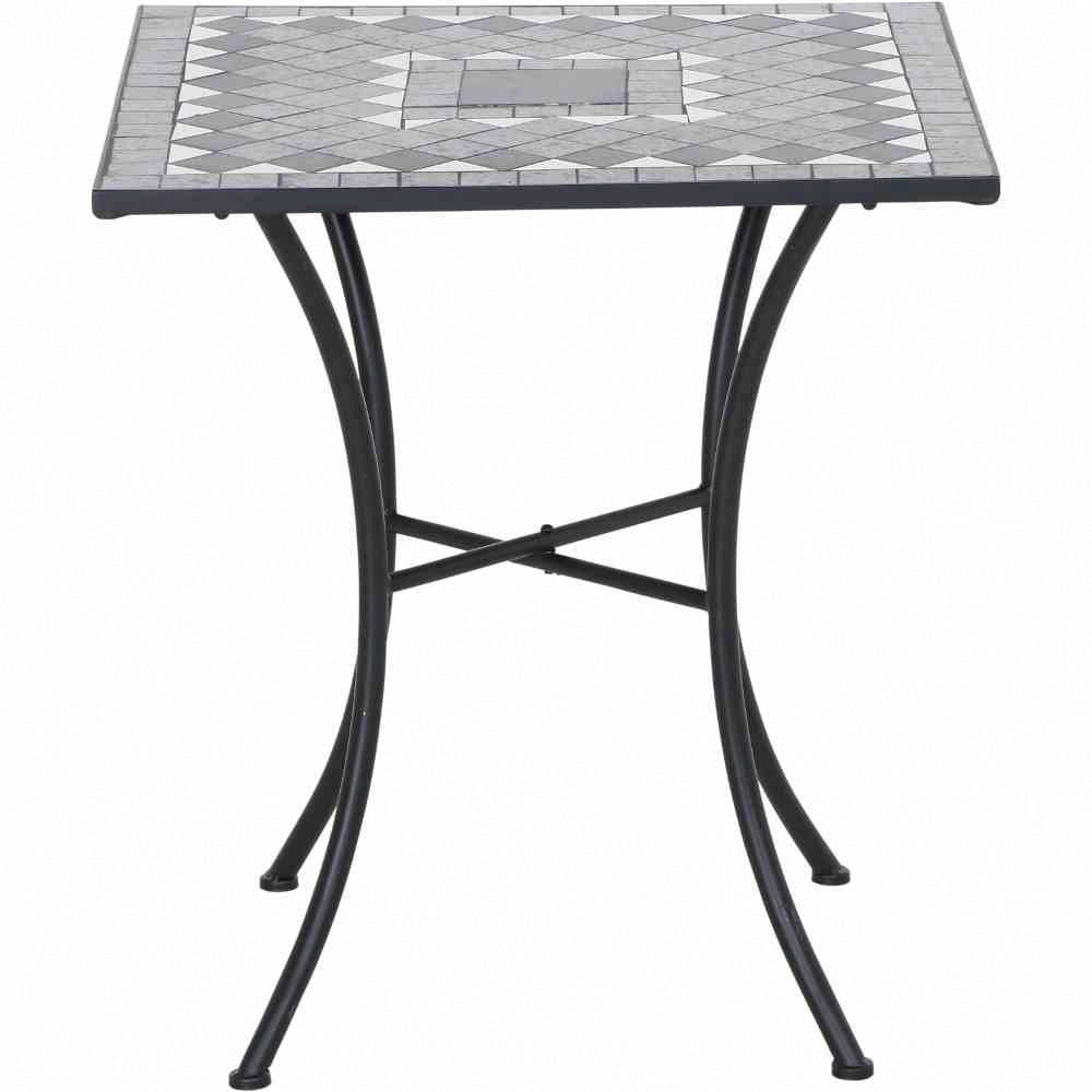 Thumbnail - Gardamo Gartentisch COMO schwarz Stahl