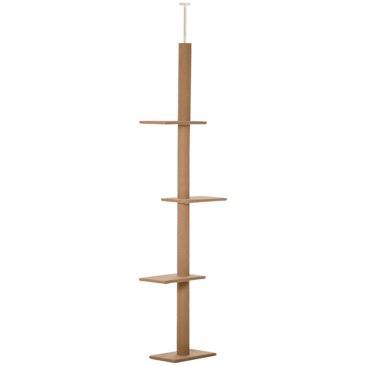 PawHut Kratzbaum braun Spanplatte B/H/L: ca. 27x228x43 cm Kratzbaum - braun (43,00/27,00/228,00cm) - PawHut